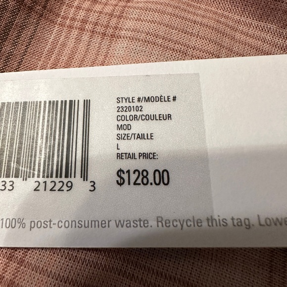 Outerknown Winddrift Plaid Button-Up Women's Top - NWT - Size L - Picture 9 of 12